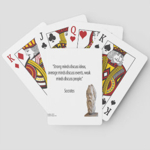 Jeu De Cartes Socrate & Citations de "Grands Esprits" Célèbres