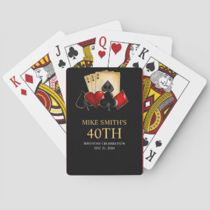 JEU DE CARTES SOIRÉE DE CASINO, SOIRÉE POKER, JOUER, CARTES DÉS