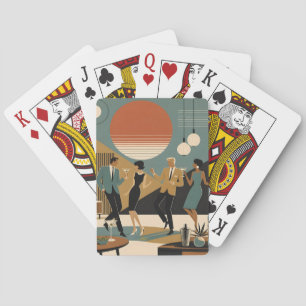 Jeu De Cartes Soirée de danse Martini ambiance californienne du 