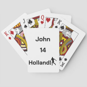 Jeu De Cartes Soirée de football personnalisée en Hollande