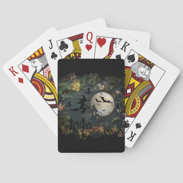 Jeu De Cartes Soirée de Witch (dos)