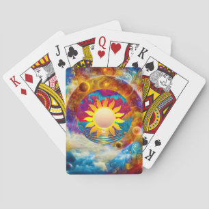 Jeu De Cartes Soleil cosmique