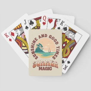 Jeu De Cartes Soleil et bons moments - magie d'été