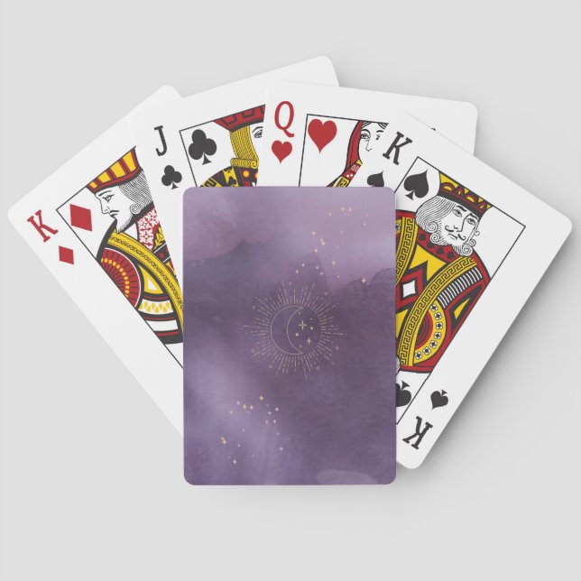 Jeu De Cartes Soleil et Lune (dos)