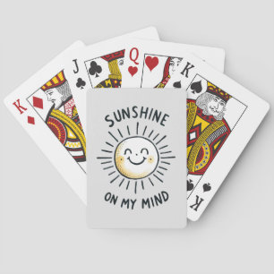 Jeu De Cartes Soleil Sur Mon Esprit