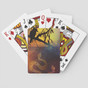 Jeu De Cartes Solstice Kookaburra Silhouette Serpent céleste