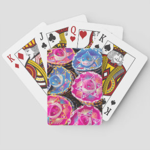 Jeu De Cartes Sombreros Au Mexique