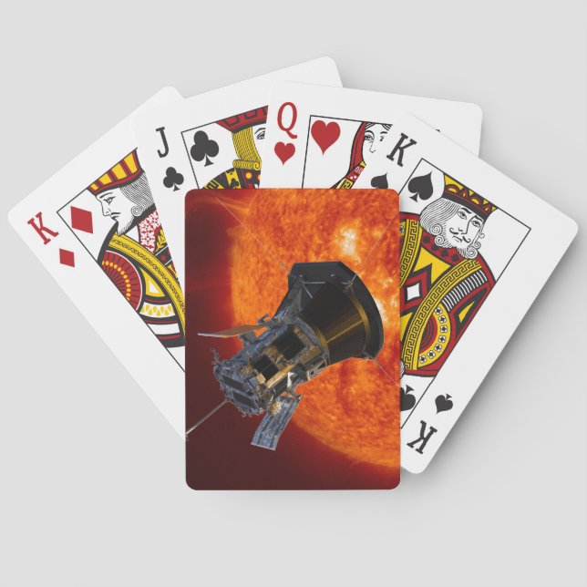 Jeu De Cartes Sonde solaire Parker (dos)