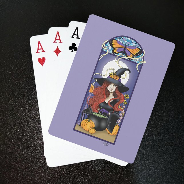 Jeu De Cartes Sorcière Art nouveau (Créateur téléchargé)