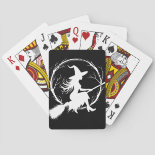 Jeu De Cartes Sorcière en vol Classic Playing Cards