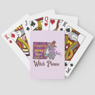 Jeu De Cartes Sorcière S'Il Vous Plaît - Chat Noir Sorcière