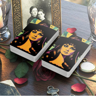 Jeu De Cartes Sorcière Vintage