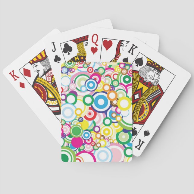 Jeu De Cartes Sort de cercles vifs (dos)