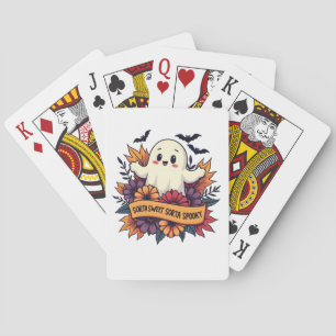 Jeu De Cartes Sorta Sweet Sorta Éffrayant Halloween Fantôme Auto