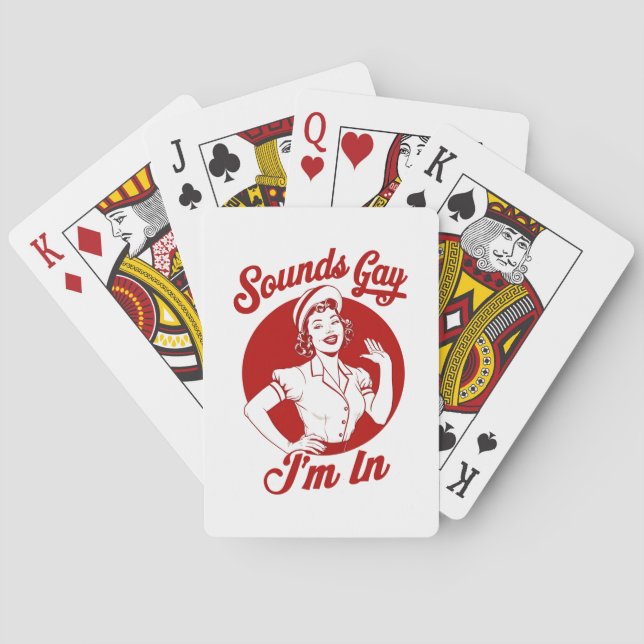 Jeu De Cartes Sounds Gay I'm In Vintage Lesbian Cowgirl Howdy (dos)