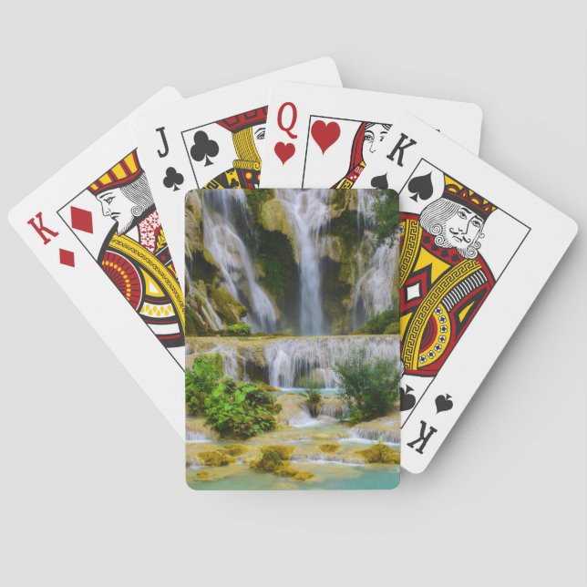 Jeu De Cartes Sources de chute d'eau (dos)