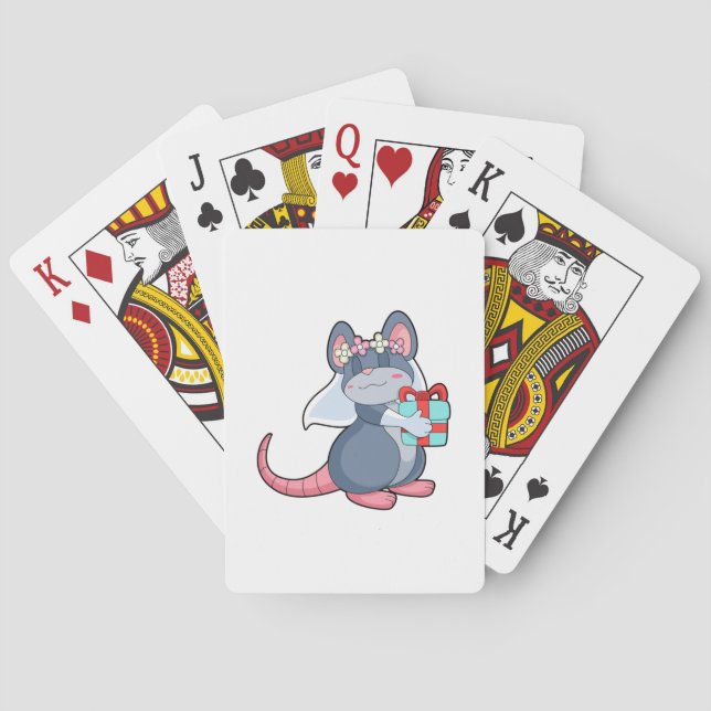 Jeu De Cartes Souris comme mariée avec voile & cadeau.PNG (dos)