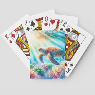 Jeu De Cartes Sous la tortue de mer