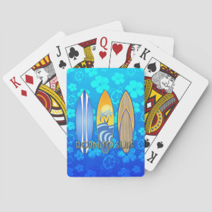 Jeu De Cartes Soutenu pour surfer