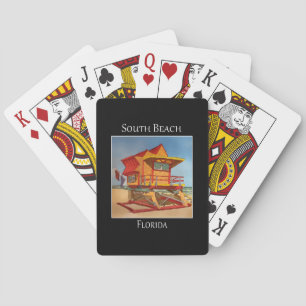 Jeu De Cartes South Beach Lifeguard Tower à Miami en Floride