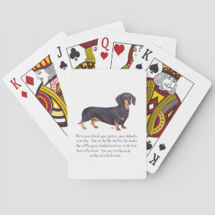 Jeu De Cartes Souvenir de Dachshund - Femelle