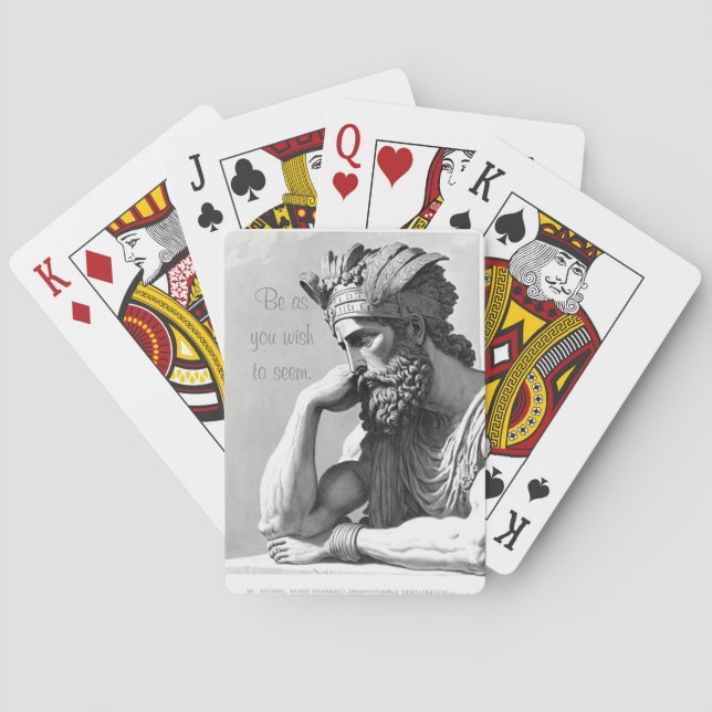 Jeu De Cartes Soyez comme vous voulez paraître (dos)