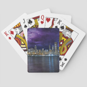 Jeu De Cartes Spacey Chicago Skyline