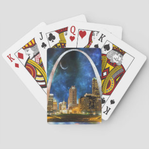 Jeu De Cartes Spacey St. Louis Skyline