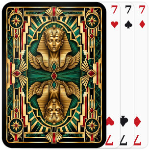 Jeu De Cartes Sphinx, Art Déco Mythique