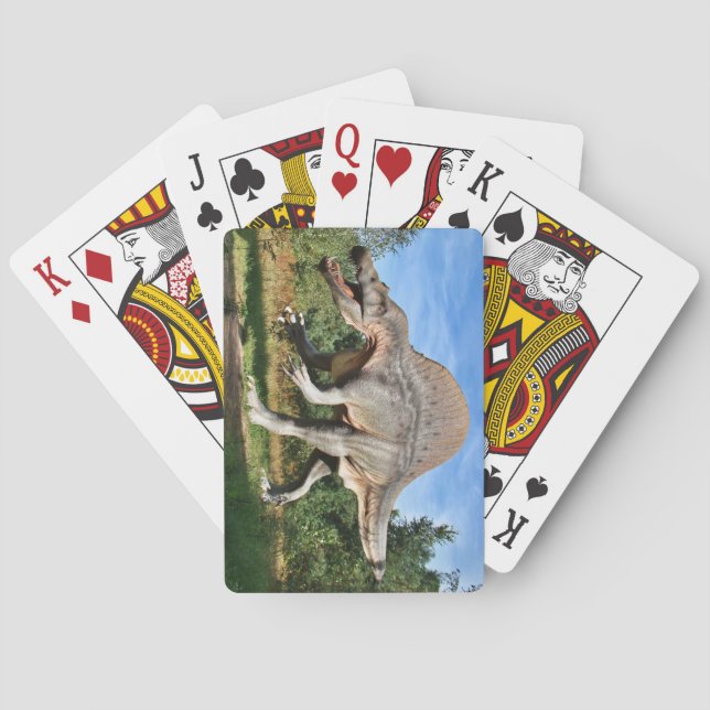 Jeu De Cartes Spinosaure Dinosaure (dos)