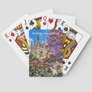 Jeu De Cartes Spires d'automne - Cathédrale d'Oxford à l'automne