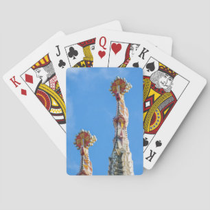 Jeu De Cartes Spires de La Sagrada Familia à Barcelone, Espagne