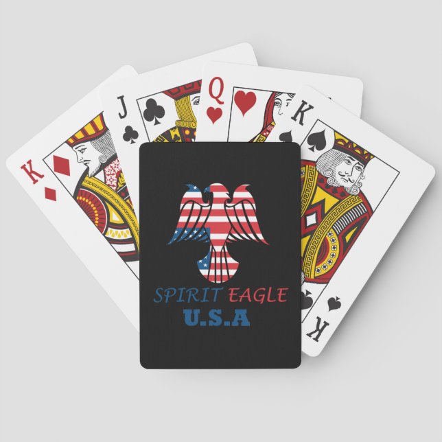 Jeu De Cartes Spirit eagle (dos)