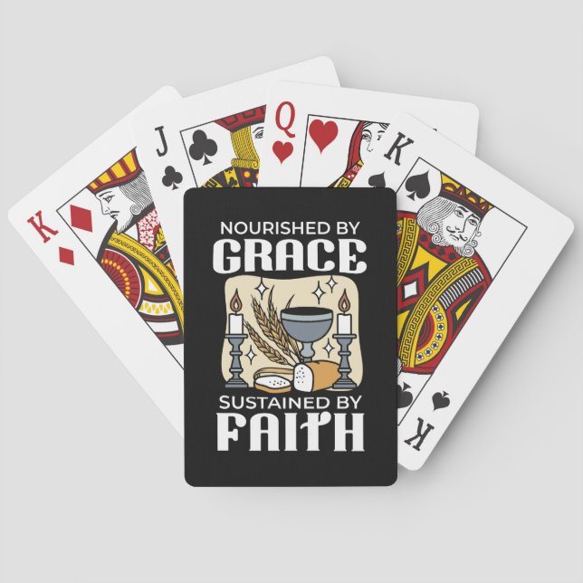 Jeu De Cartes Spiritual Faith and Grace – Uplifting Christian (dos)