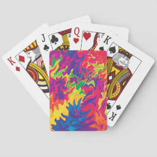 Jeu De Cartes Splashing psychédélique.......