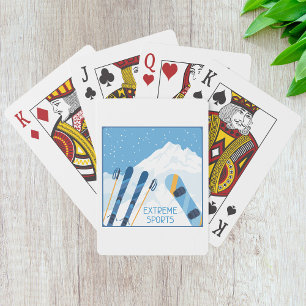Jeu De Cartes Sports d'hiver extrêmes