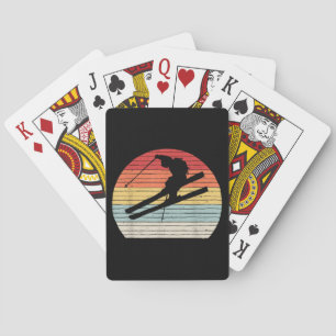 Jeu De Cartes Sports d'hiver vintages