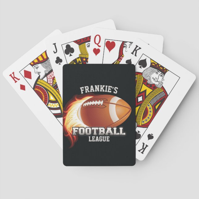 Jeu De Cartes Sports Flames (dos)