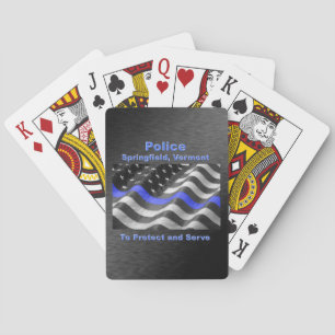 Jeu De Cartes Springfield, Vermont. Police
