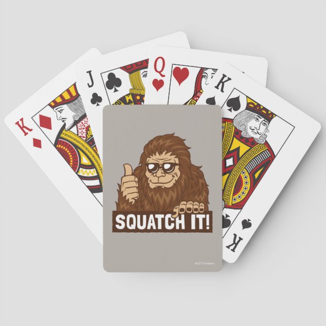 Jeu De Cartes Squatch It (dos)