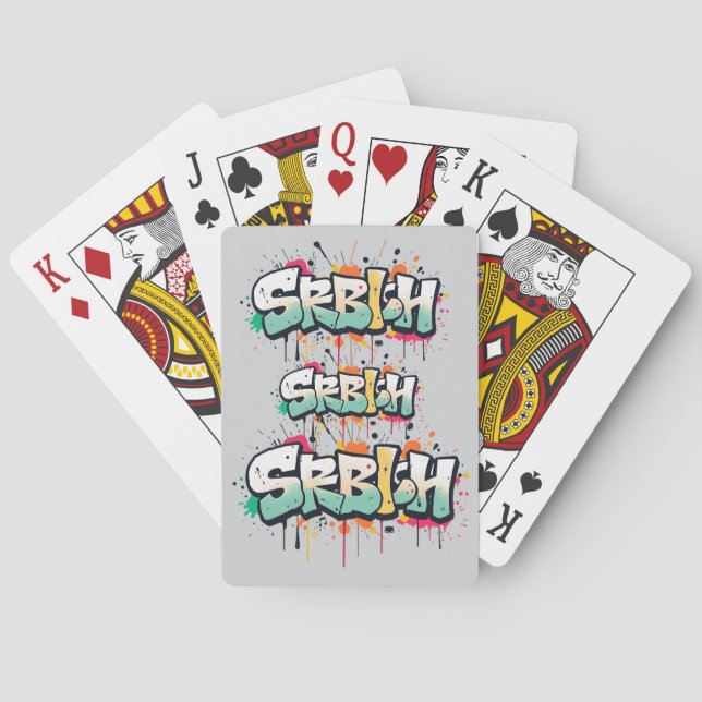 JEU DE CARTES SRBIH (dos)