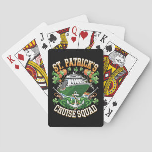 Jeu De Cartes St Patrick's Day Cruise Squad 2025 Family Correspo