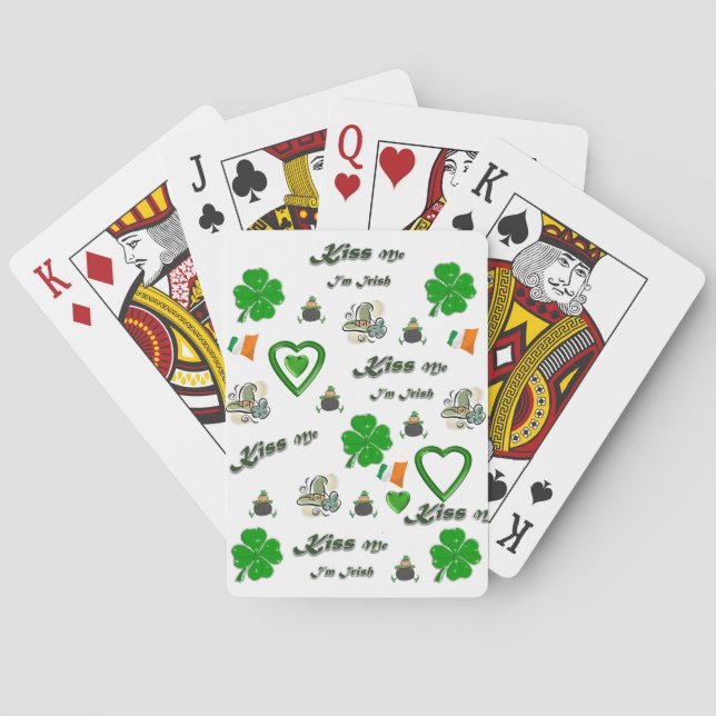 Jeu De Cartes St. Patrick's Day Jouer à la carte Deck (dos)