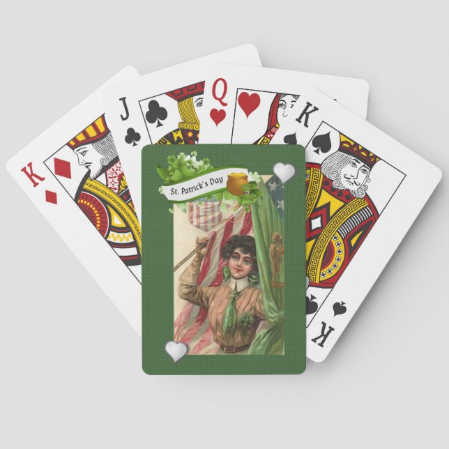 Jeu De Cartes St. Patrick's Day Jouer à la carte Deck (dos)