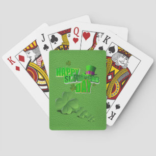 Jeu De Cartes St. Patrick's Day Jouer à la carte Deck