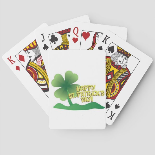 Jeu De Cartes St. Patrick's Day Jouer à la carte Deck (dos)