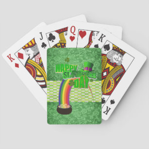 Jeu De Cartes St. Patrick's Day Jouer à la carte Deck