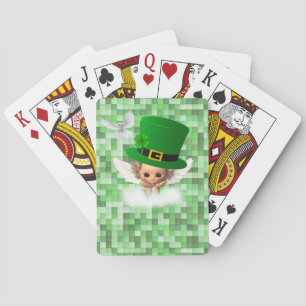 Jeu De Cartes St. Patrick's Day Jouer Carte Deck Angel
