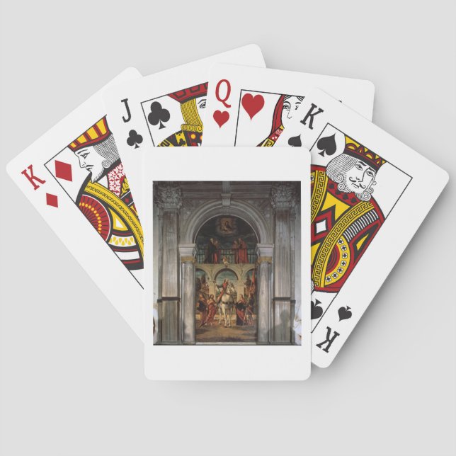 Jeu De Cartes St. Vitalis et Saints (dos)