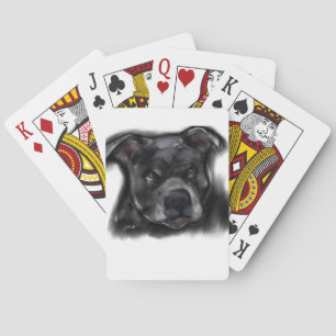 Jeu De Cartes Staffordshire Terrier Américain